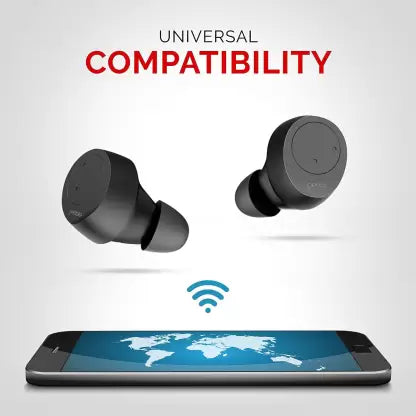 Pebble Twins Bluetooth Headset (Black, True Wireless) Pebble Twins Bluetooth Headset (Black, True Wireless)